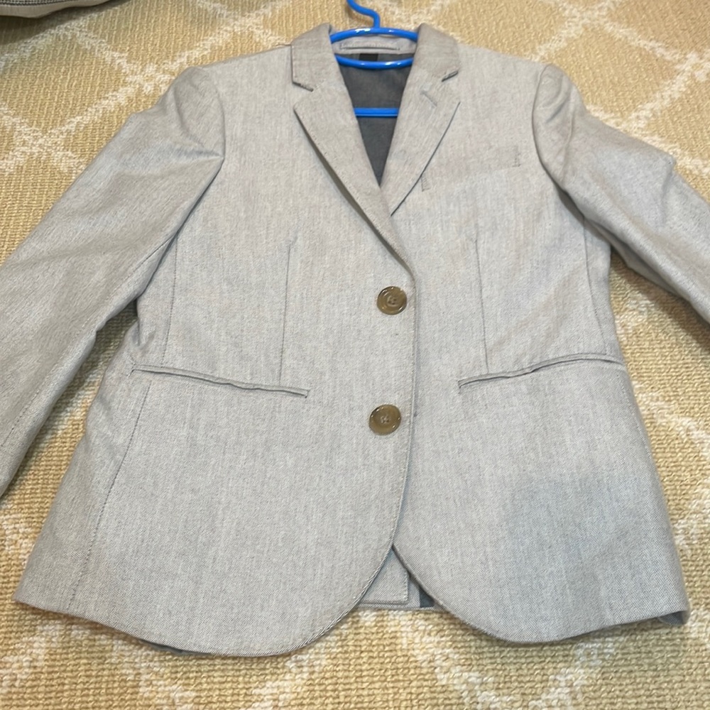 Boys gray blazer/suit jacket size 6 crewcuts. New and in perfect condition